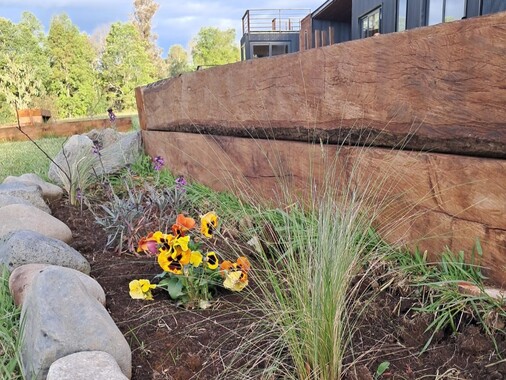 División en jardín