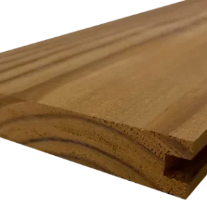Perfil de revestimiento de pino termotratado Layerwall, 12 x 88 mm